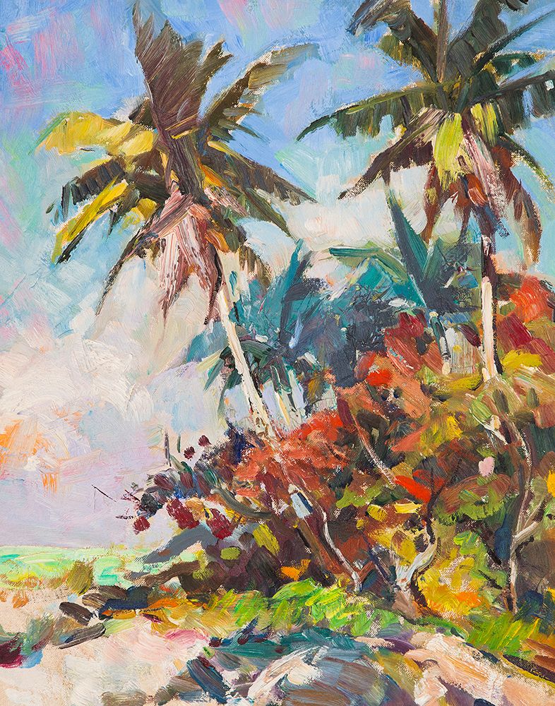 Red Palms art print by Richard A. Rodgers for $57.95 CAD