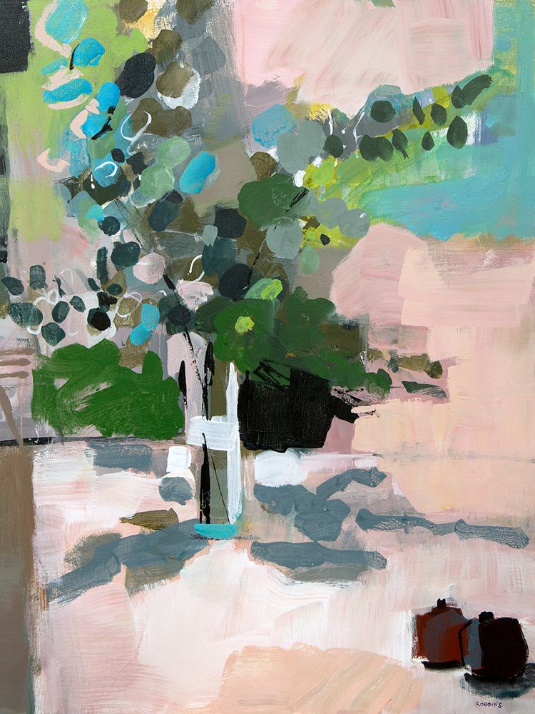 Eucalyptus And Pomegranates No. 4 art print by Kathleen Robbins for $57.95 CAD