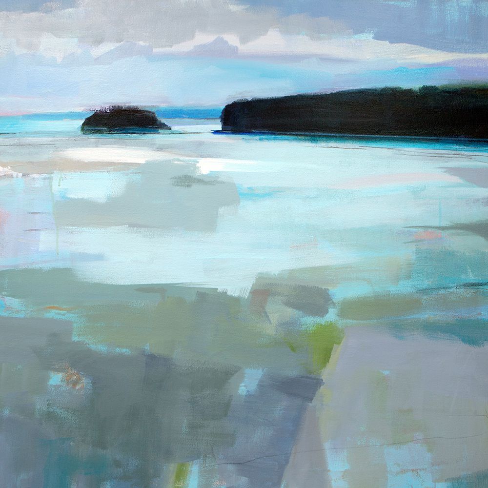 Freeport Maine Tree Islands art print by Kathleen Robbins for $57.95 CAD