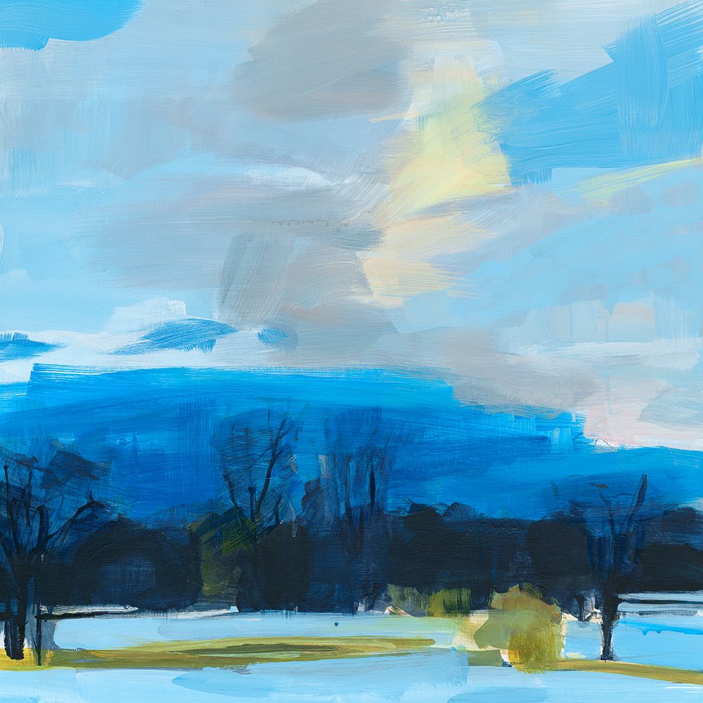 Winter Trees art print by Kathleen Robbins for $57.95 CAD