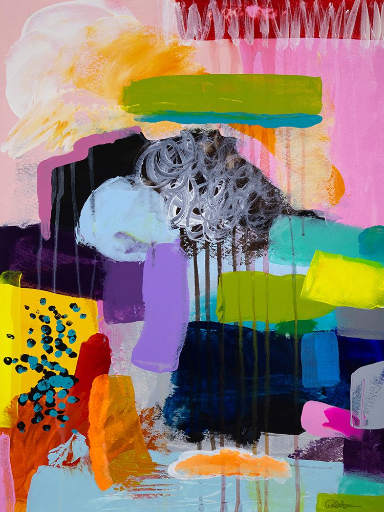 Electric Rain art print by Mary Robertson for $57.95 CAD