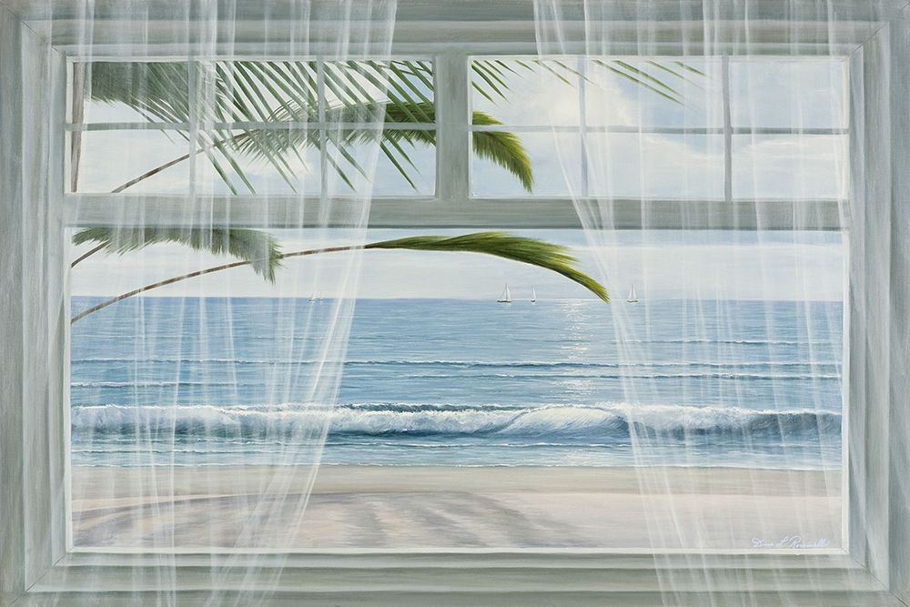 View of the Tropics art print by Diane Romanello for $57.95 CAD