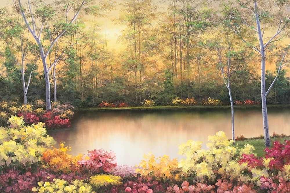 Bursting in Autumn art print by Diane Romanello for $57.95 CAD
