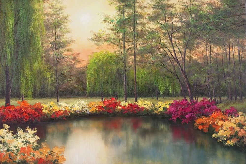 Autumn Sunset art print by Diane Romanello for $57.95 CAD