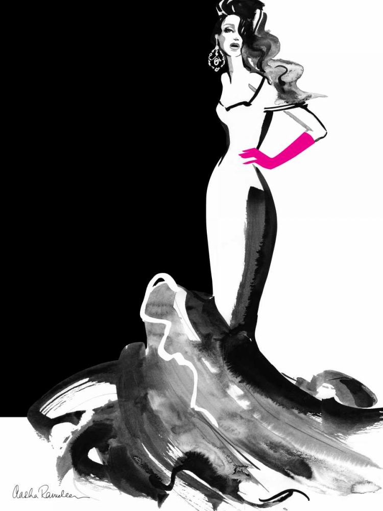 Ball Gown art print by Aasha Ramdeen for $57.95 CAD