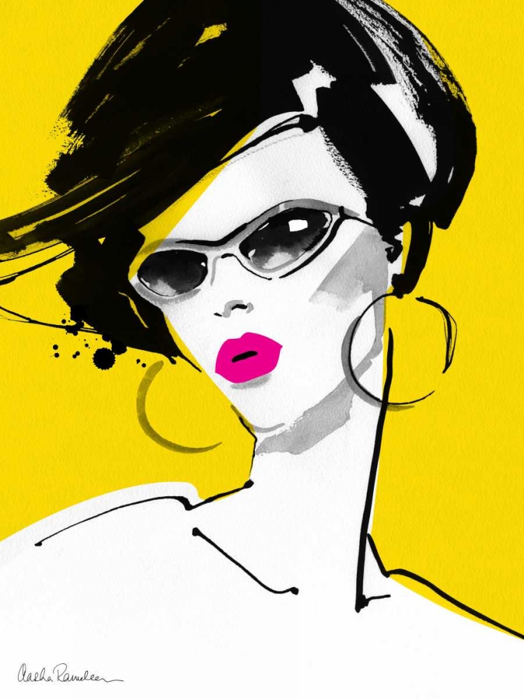 Sunglasses art print by Aasha Ramdeen for $57.95 CAD