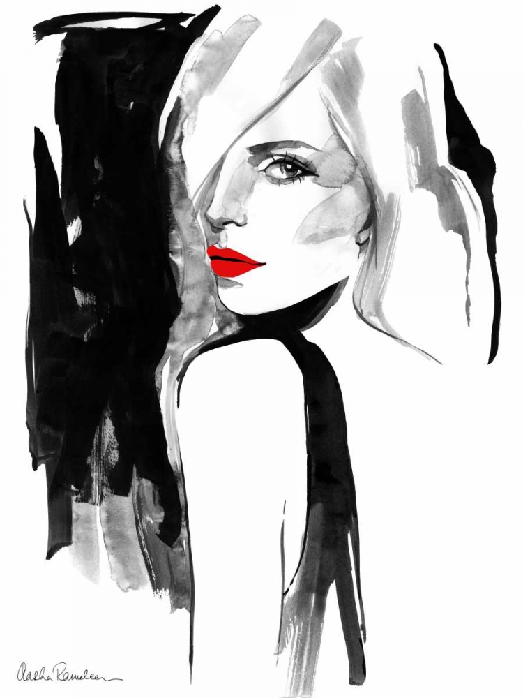 Over the Shoulder art print by Aasha Ramdeen for $57.95 CAD