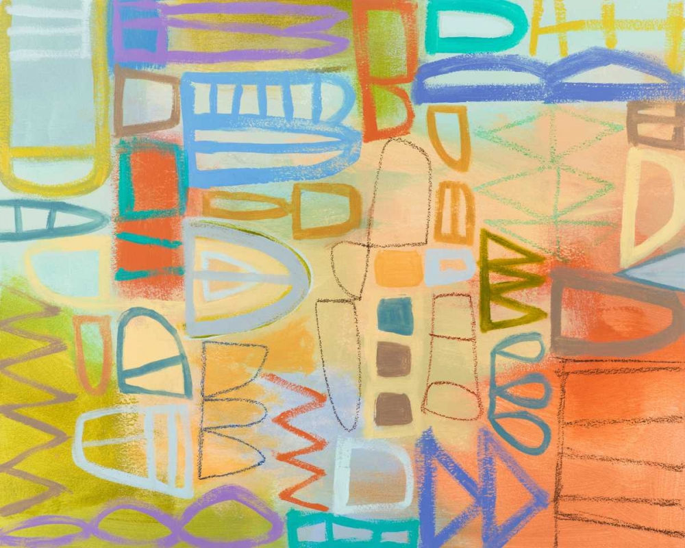 Duet Series II art print by Janet Richardson-Baughman for $57.95 CAD
