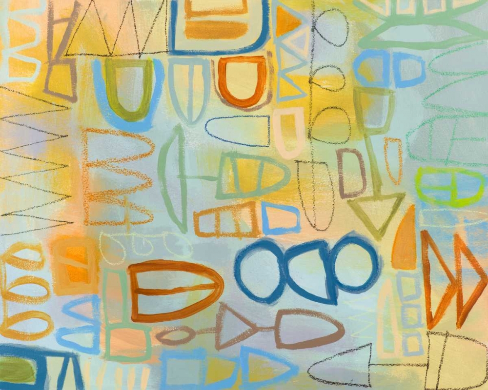 Duet Series III art print by Janet Richardson-Baughman for $57.95 CAD