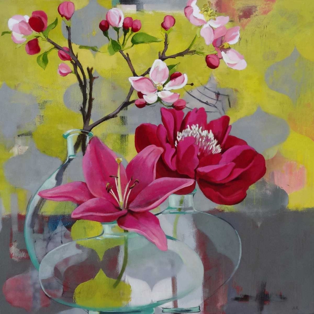 Apple Blossom Trio art print by Jennifer Rasmusson for $57.95 CAD