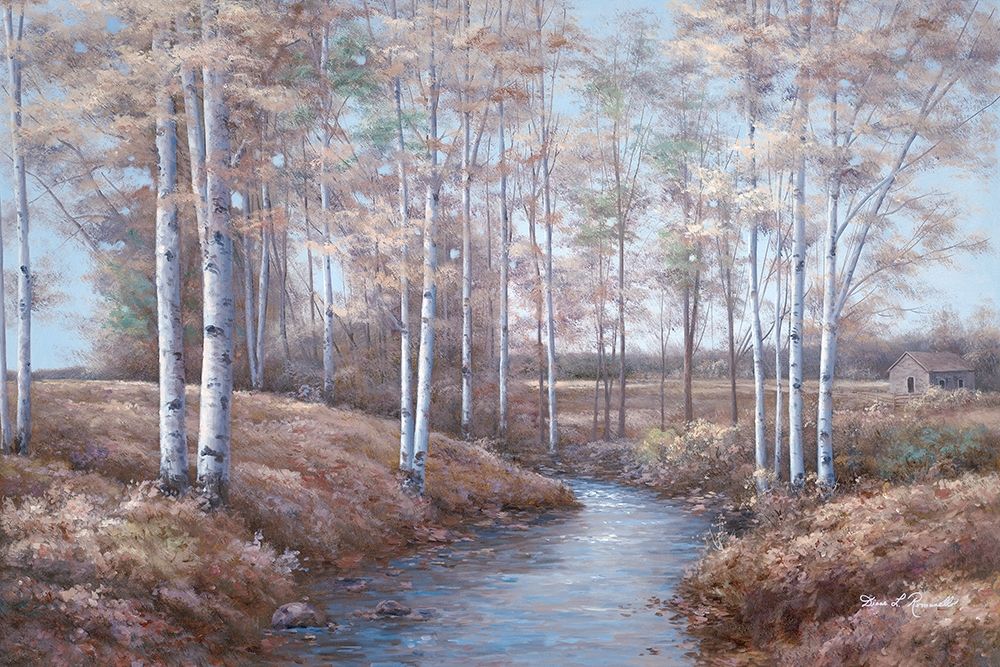 Birch Creek art print by Diane Romanello for $57.95 CAD
