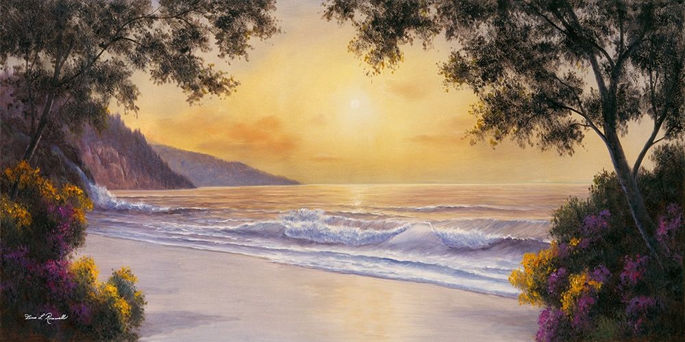 Purple and Gold art print by Diane Romanello for $57.95 CAD