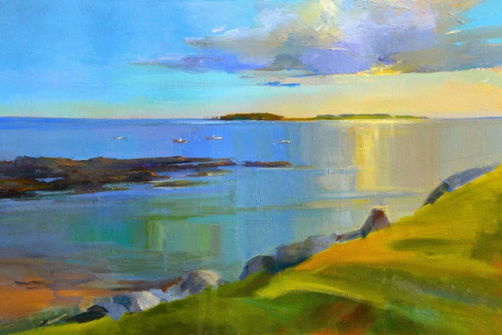 Kettle Cove Boats 2 art print by Holly Ready for $57.95 CAD