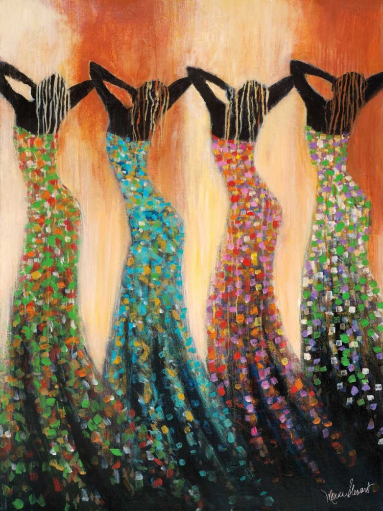 Dance of the Summer Solstice art print by Monica Stewart for $57.95 CAD