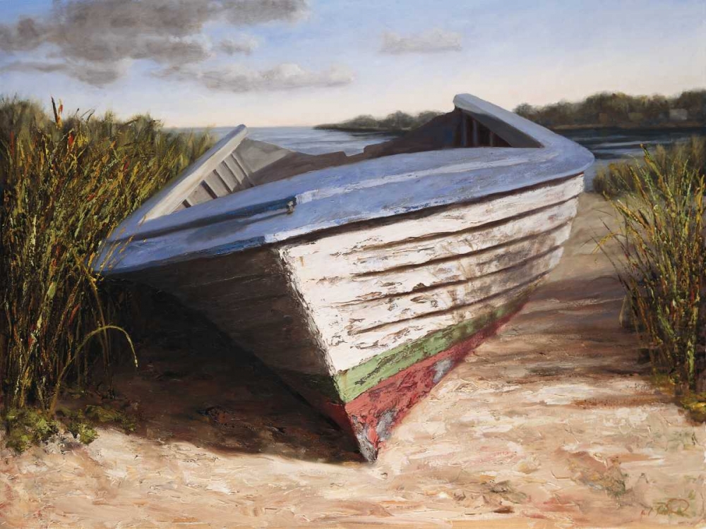 Montauk Skiff art print by Karl Soderlund for $57.95 CAD