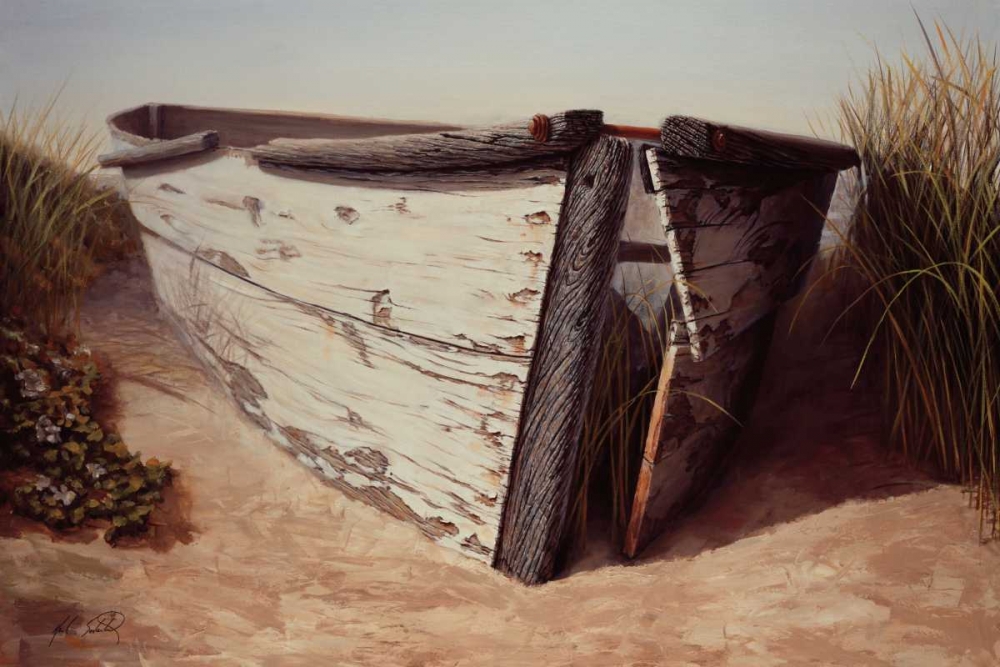 White Boat II art print by Karl Soderlund for $57.95 CAD