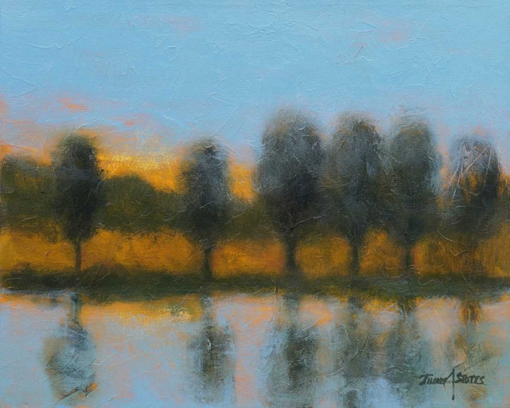 Line of Reflections art print by Thomas Stotts for $57.95 CAD