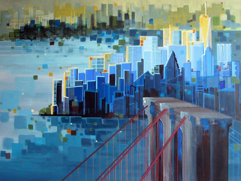 Start Spreading the News art print by Carol Joy Shannon for $57.95 CAD