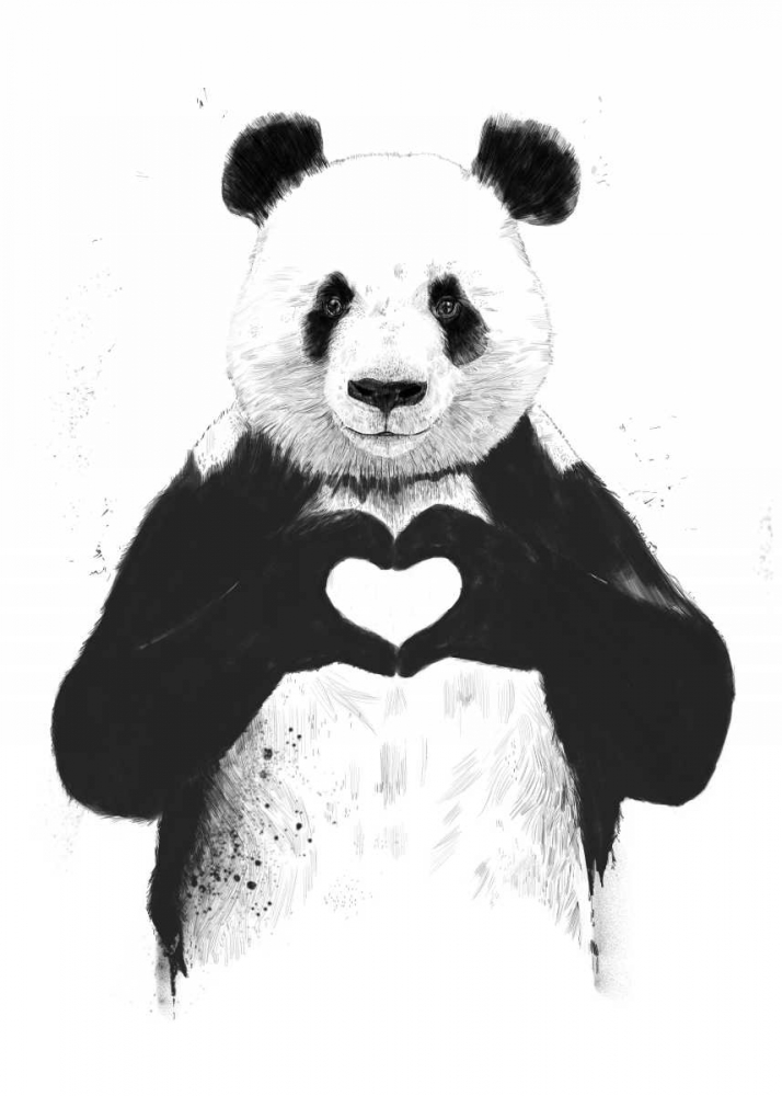 All You Need Is Love art print by Balazs Solti for $57.95 CAD