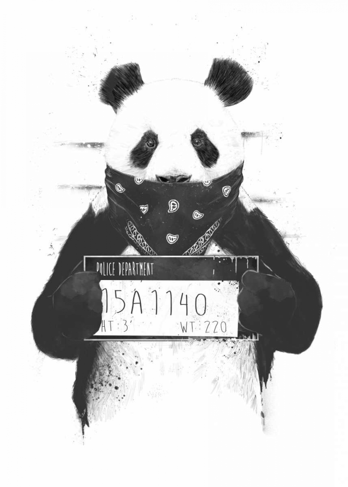 Bad Panda art print by Balazs Solti for $57.95 CAD