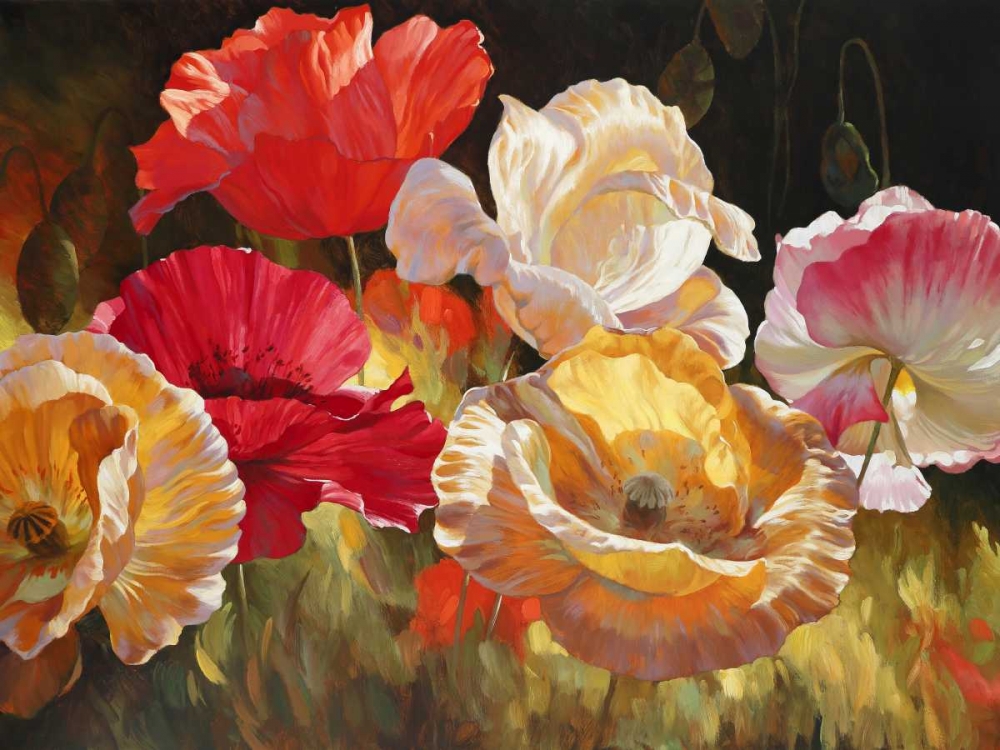 Poppy Celebration art print by Emma Styles for $57.95 CAD