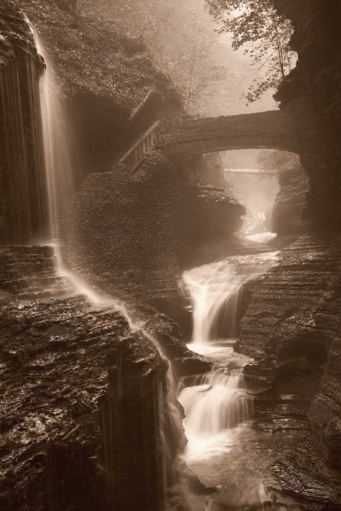Waterfall on a Rainy Day art print by Igor Svibilsky for $57.95 CAD