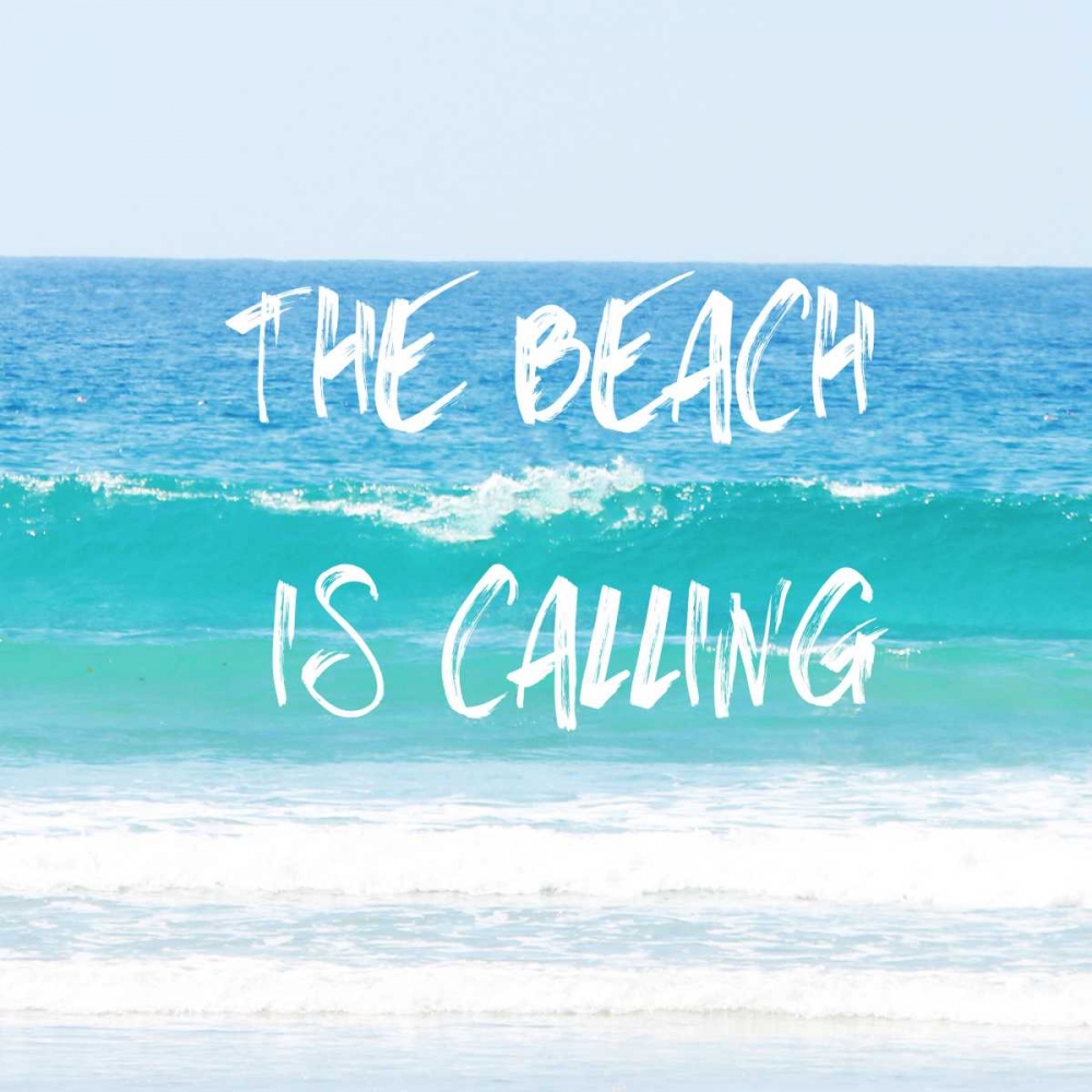 Beach Is Calling art print by Sylvia Coomes for $57.95 CAD