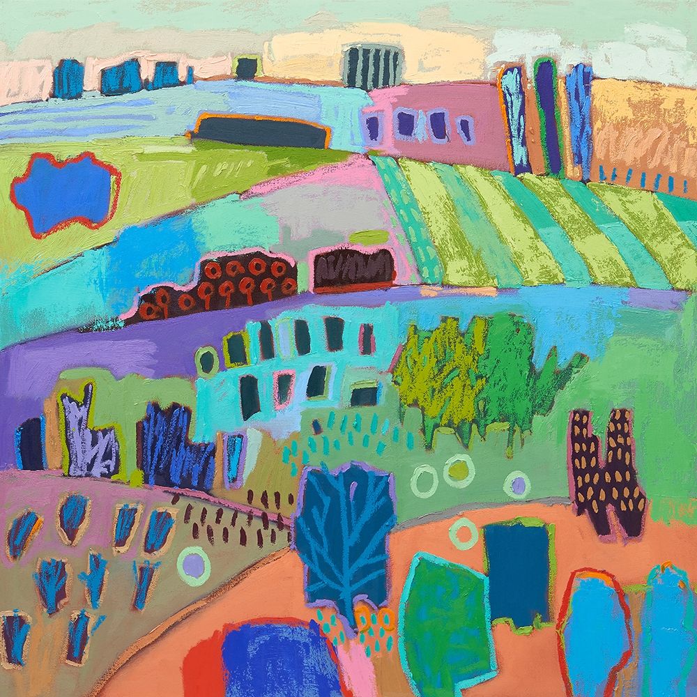 If Happy Was a Landscape art print by Jane Schmidt for $57.95 CAD