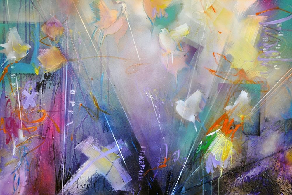Open Cages No. 12 art print by Bea Garding Schubert for $57.95 CAD