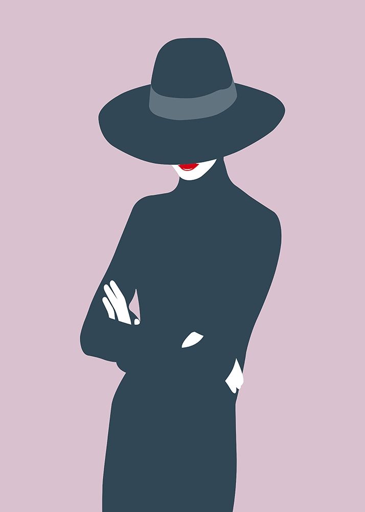 Lady No. 3 art print by Sean Salvadori for $57.95 CAD