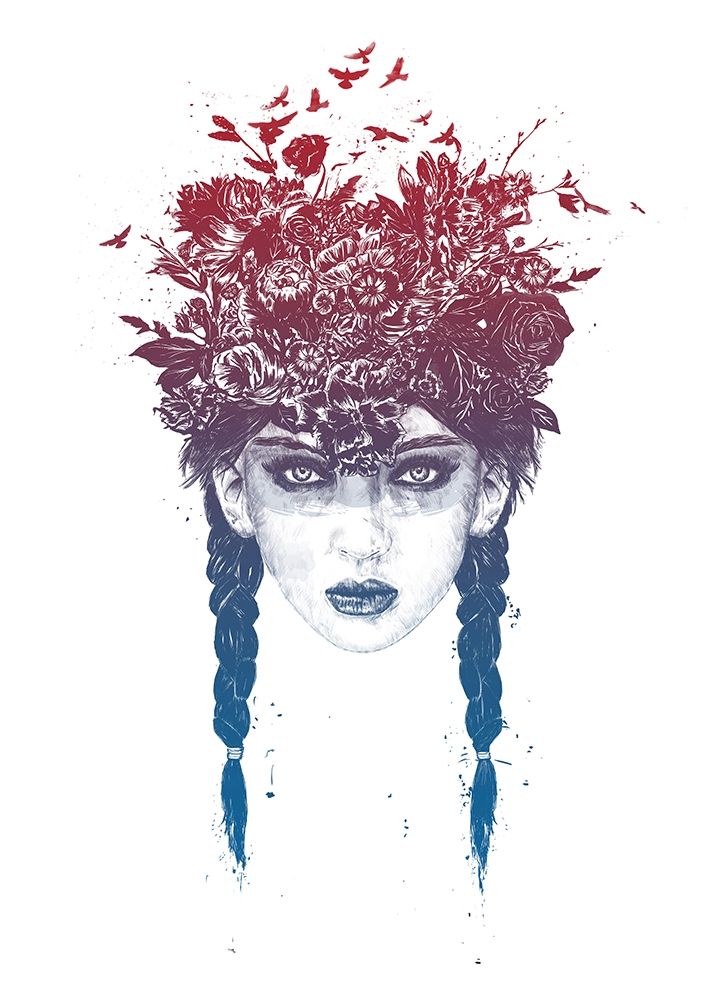 Summer Queen No. 2 art print by Balazs Solti for $57.95 CAD