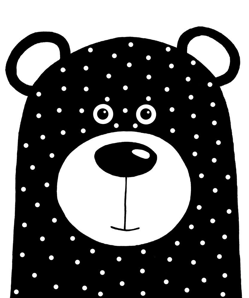 Bean Bear art print by Lucia Stewart for $57.95 CAD