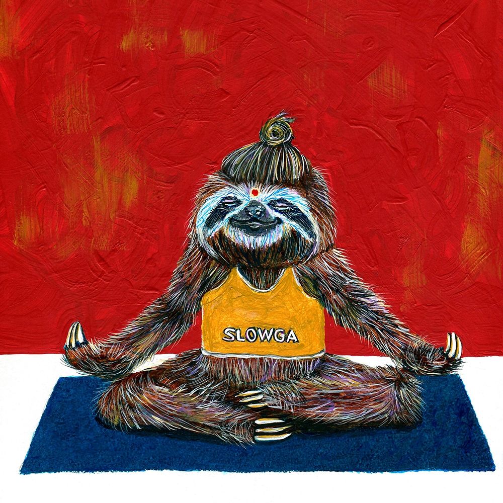 Slowga art print by Melissa Symons for $57.95 CAD