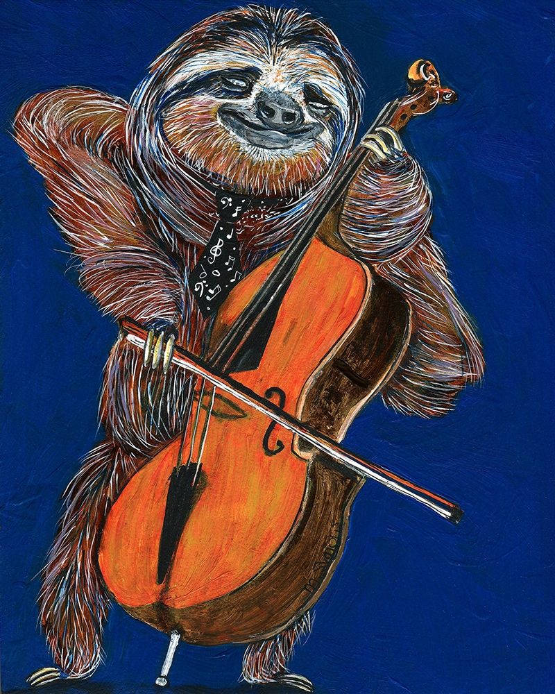 Slow Yo Ma art print by Melissa Symons for $57.95 CAD