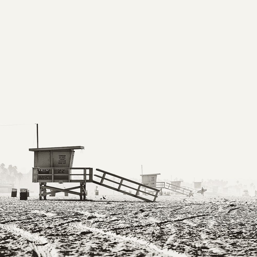 BW Lifeguard art print by Myan Soffia for $57.95 CAD