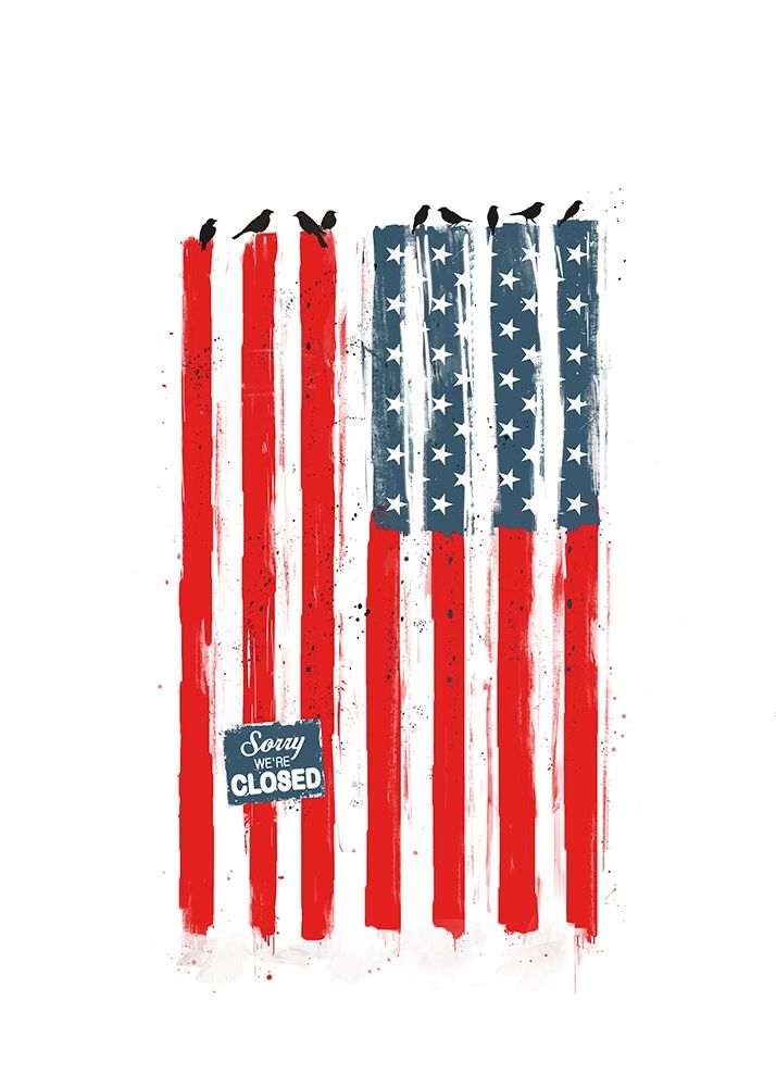 Sorry We Are Closed art print by Balazs Solti for $57.95 CAD