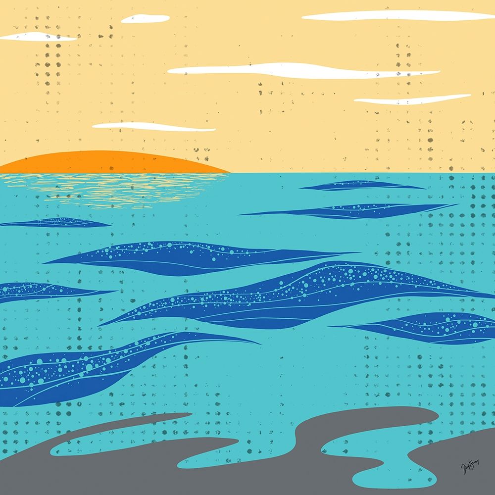 Calm Surf art print by Trish Sierer for $57.95 CAD