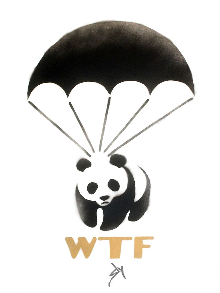 WTF art print by Juan Sly for $57.95 CAD