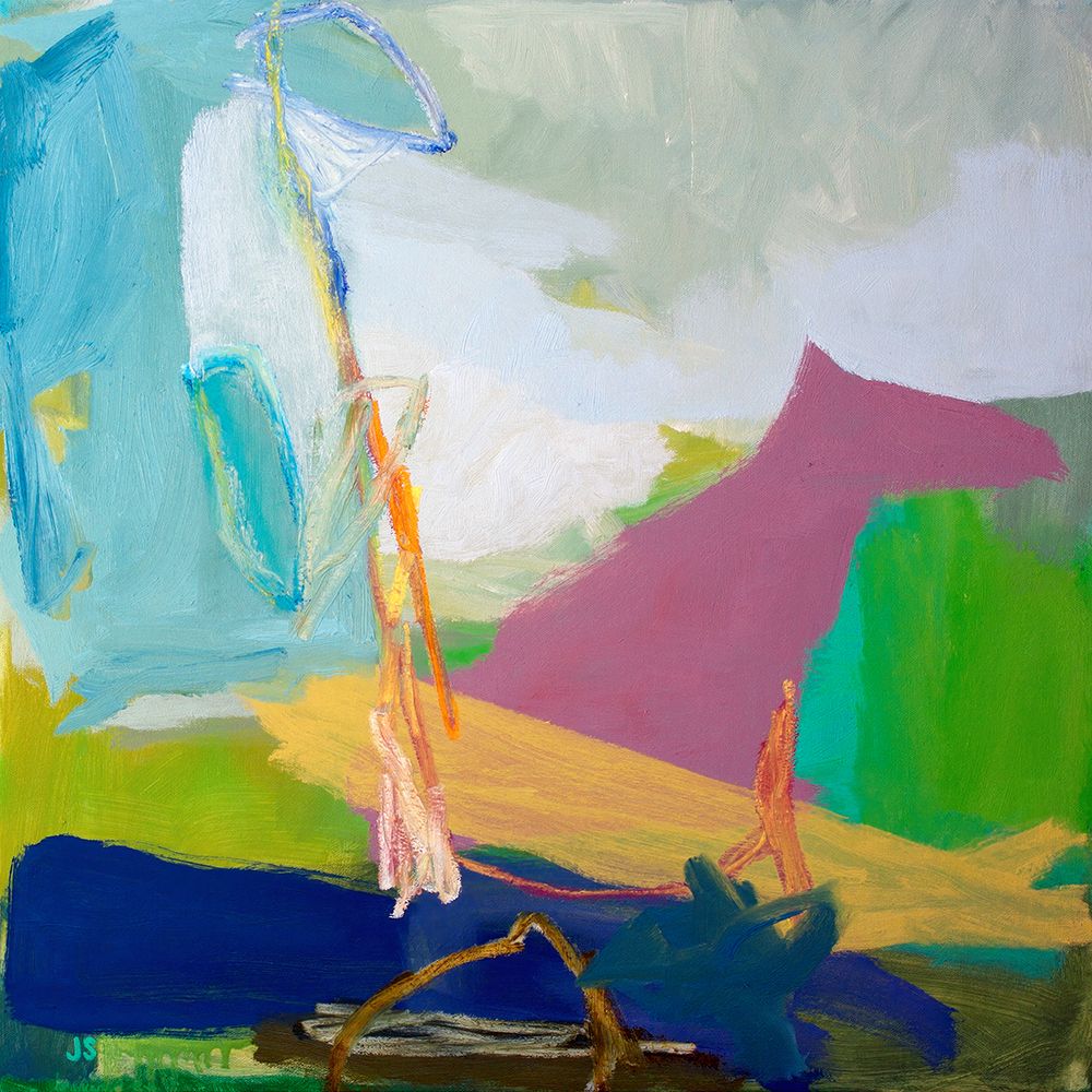 Land With Dog art print by Jessica Singerman for $57.95 CAD