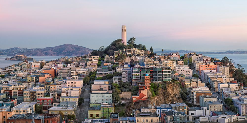 Telegraph Hill art print by Lee Sie for $57.95 CAD