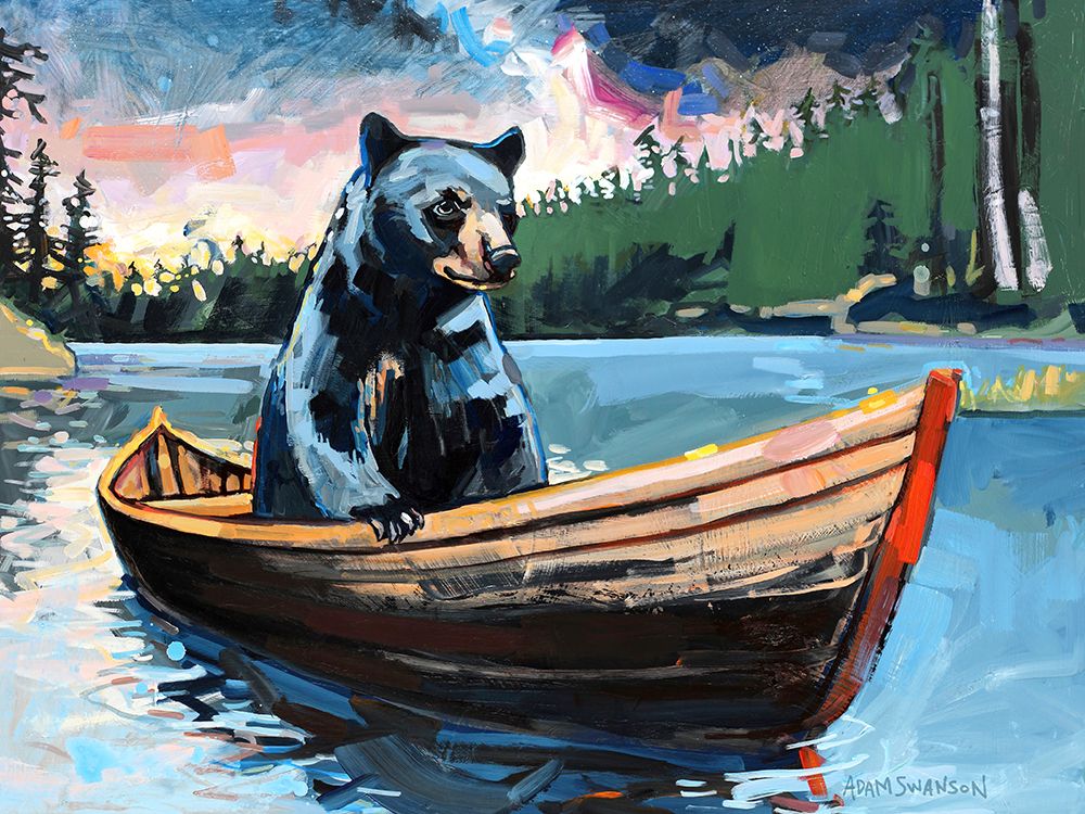 Shades of Red art print by Adam Swanson for $57.95 CAD