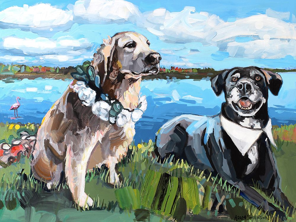 Friends art print by Adam Swanson for $57.95 CAD