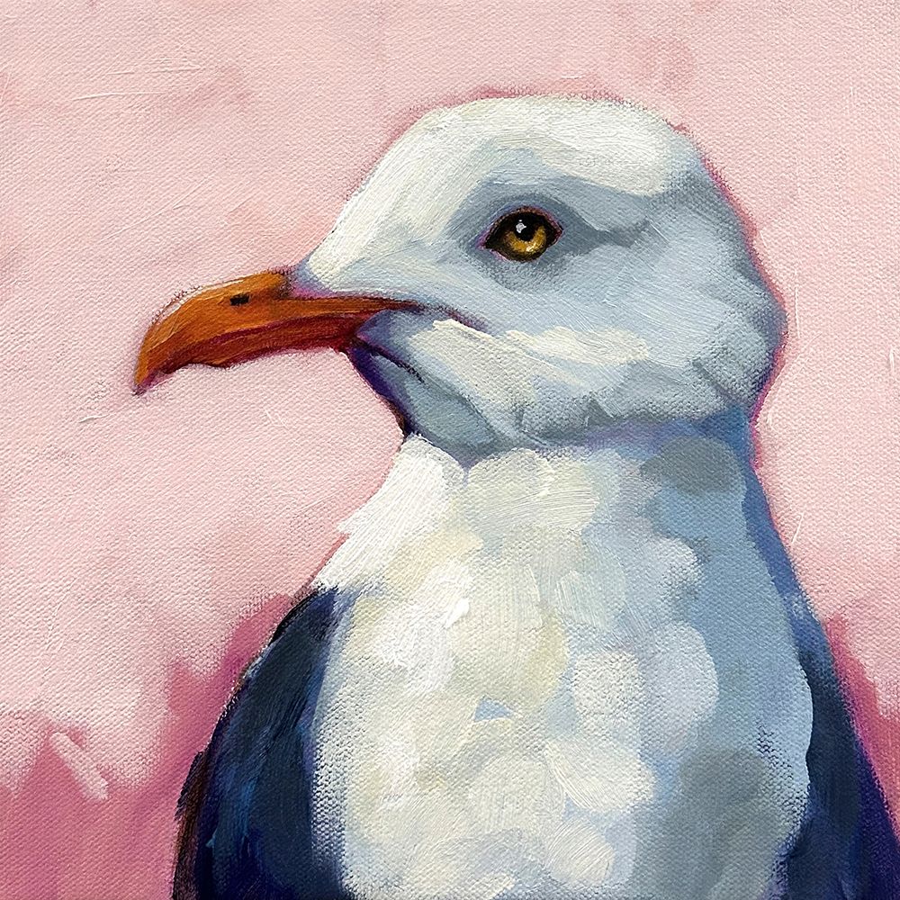 Summer Seagull 2 art print by Lucia Stewart for $57.95 CAD