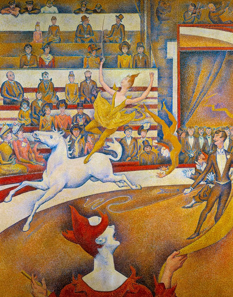 The Circus, 1891 art print by Georges Seurat for $57.95 CAD