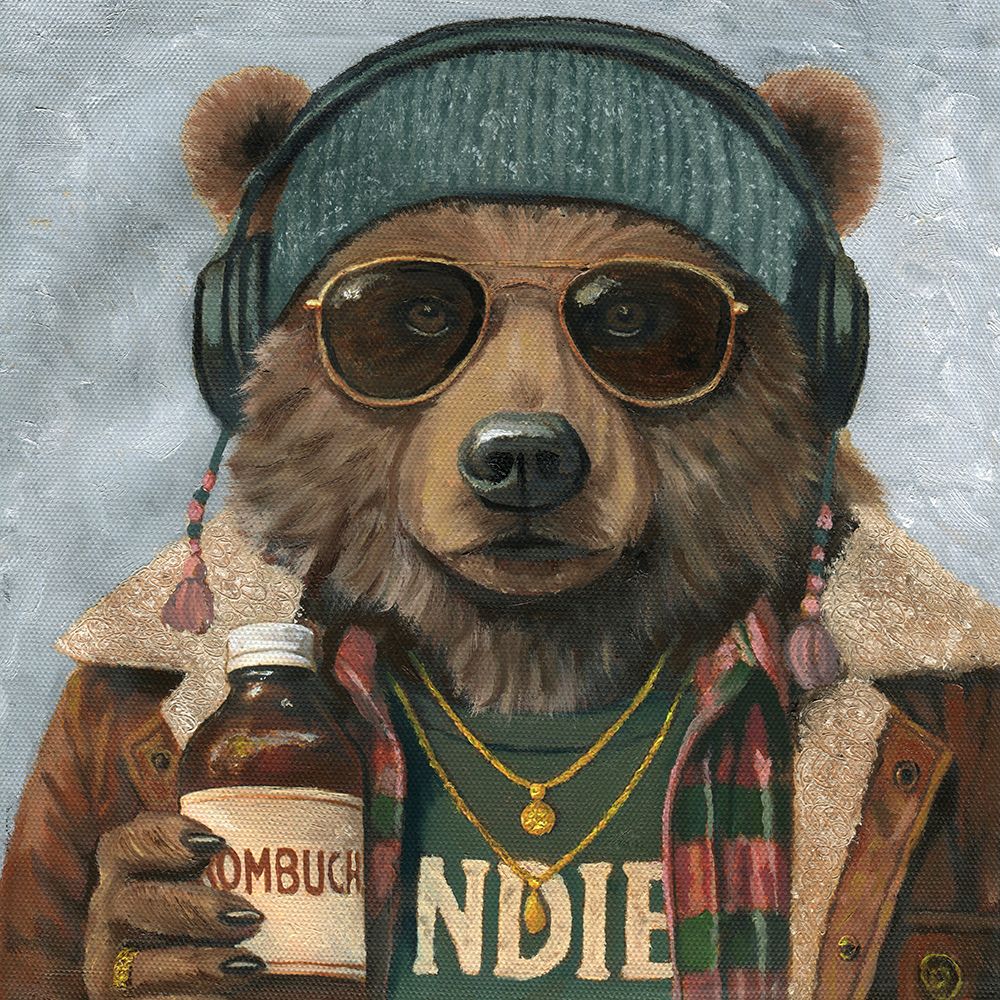 West Coast Bear art print by Melissa Symons for $57.95 CAD