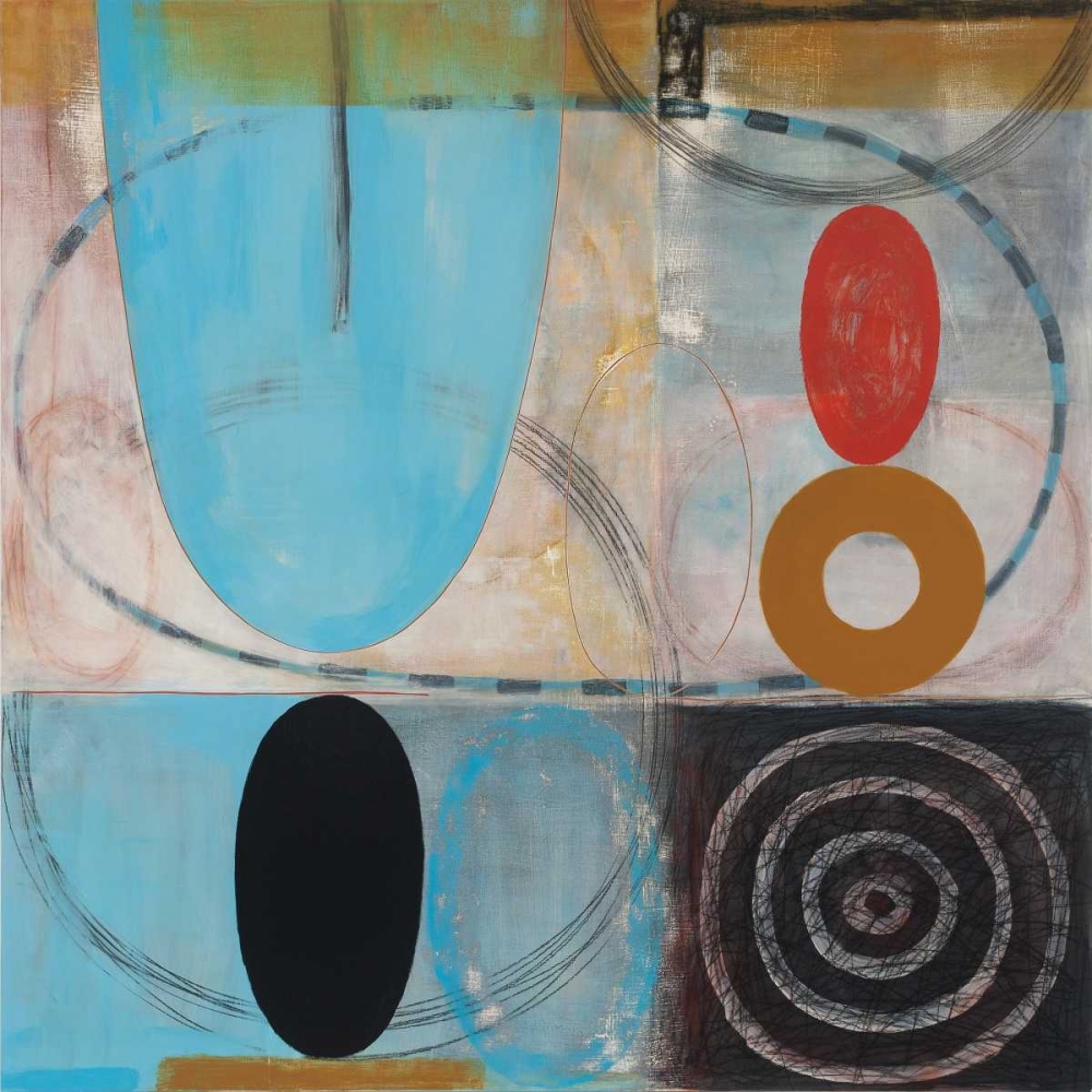 Red Balance art print by Randy Titchenal for $57.95 CAD