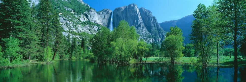 Yosemite Falls and Merced art print by Alain Thomas for $57.95 CAD