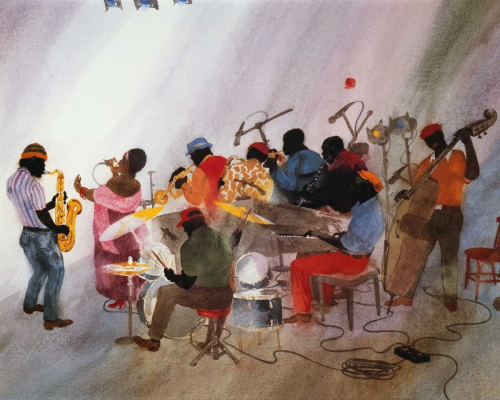 Wild Women Donaâ‚¬â„¢t Have the Blues art print by Jim Tanaka for $57.95 CAD