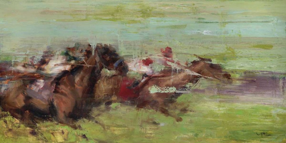 Running art print by Valtcho Tonov for $57.95 CAD