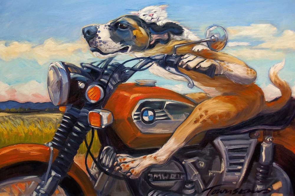 Fast and Furriest art print by Connie R. Townsend for $57.95 CAD